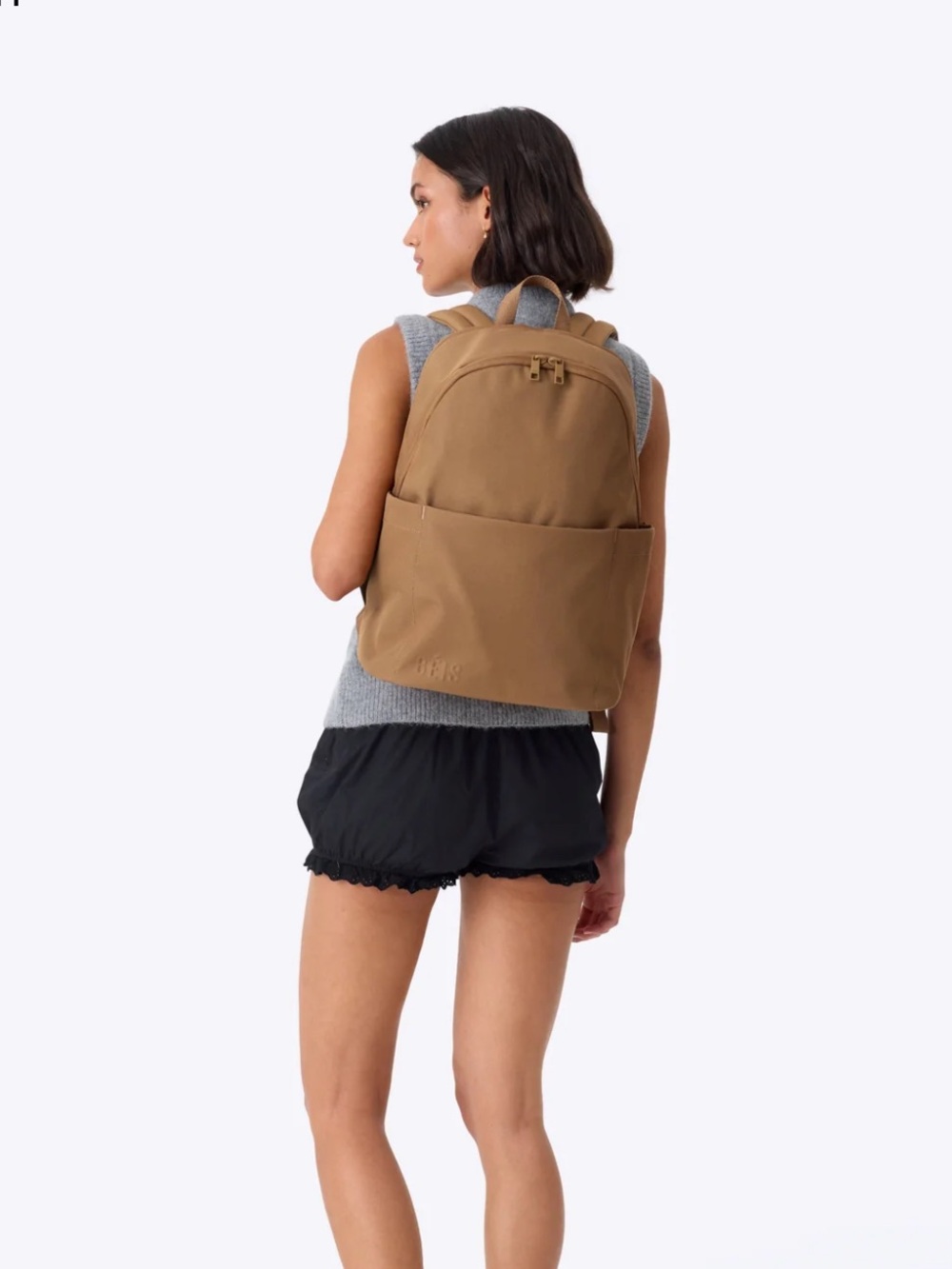BEIS Backpack in Tan The Classic Backpack 
in Camel